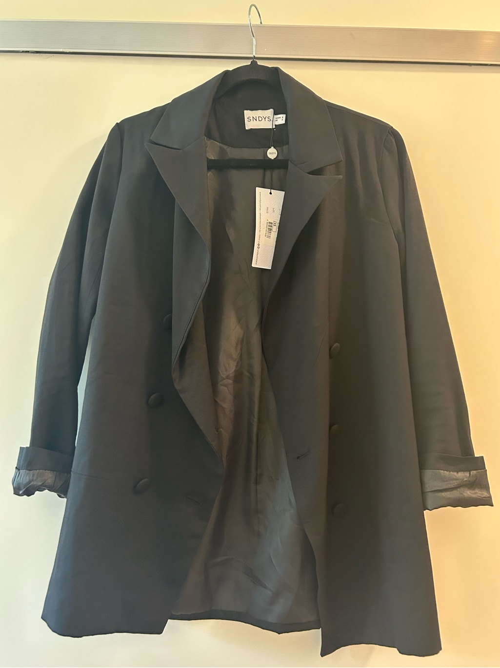 Nwt Sndys. Hills Black Blazer